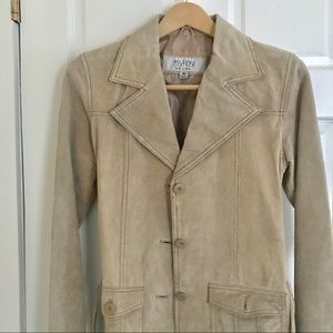 ⭐️ NWOT 100% Suede Jacket Wilson’s Leather Maxima